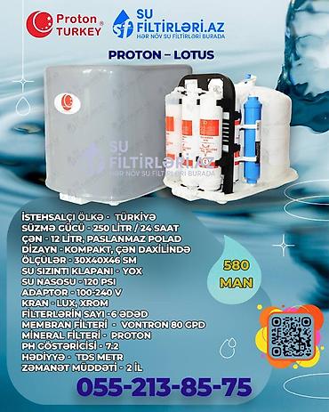 ortimax su filteri: Məişət su filtrləri. Türkiyənin Praton markası. Çatdırılma və — 4