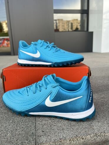 Кроссовки и спортивная обувь: Мужские кроссовки, 42.5, Nike, Новый, цвет - Синий, Платная доставка