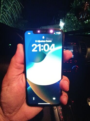 IPhone X, 64 ГБ, Белый, Отпечаток пальца, Face ID