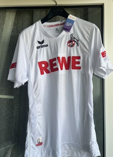 Məhsul: 1. FC Köln rəsmi futbol köynəyi - Brend: Erima - Rəng: Ağ 📏