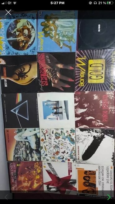 Виниловые пластинки: Виниловые пластинки рок-диско металл инструменталка классическая — 33