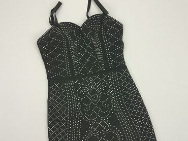 sukienki wieczorowa czarna krótka: Dress, S (EU 36), condition - Good