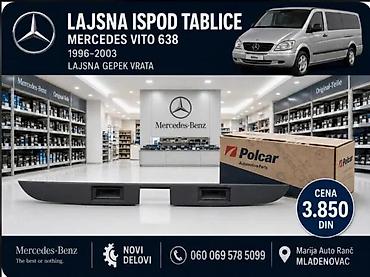 Lajsne: LAJSNA ISPOD TABLICE VITO 638 LAJSNA GEPEK VRATA 3 | Lajsna ispod — 3