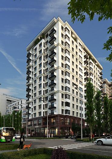 Продажа квартир: 2 комнаты, 83 м², Элитка, 13 этаж, Готовая ПСО (под самоотделку) — 1