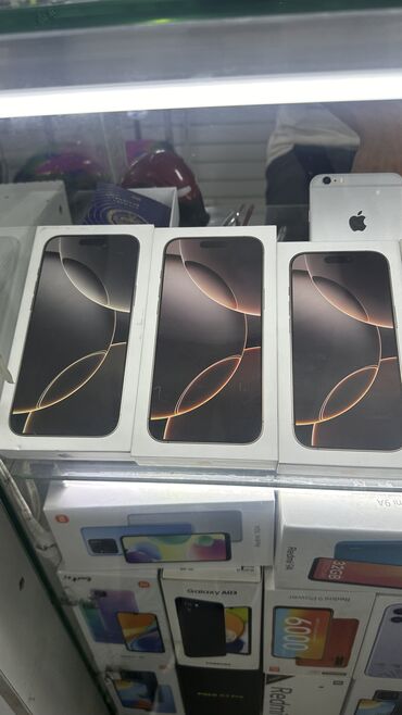 playstation 4 купить в бишкеке: IPhone 16 Pro Max, Новый, 256 ГБ, Desert Titanium, Кабель, Коробка, 100 %