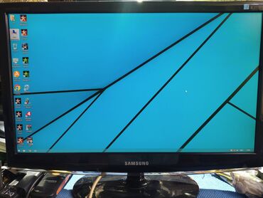 kompüter manitoru: Monitor Samsung 23 dyum. Tam iwlek veziyyetde, Tok+vga kabelleri. Ev