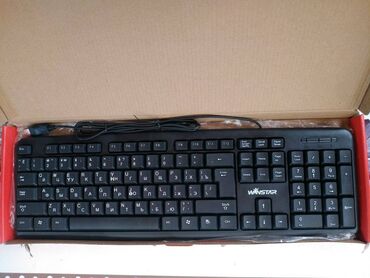 клавиатура компьютера цена бишкек: Клавиатура keyboard winstar kb-502 black rus usb Цена 360сом Новая