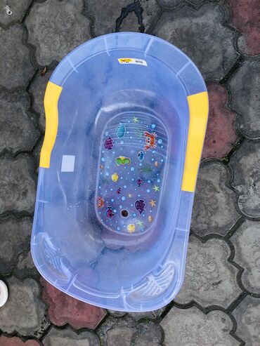 набор детей: Детская ванна есть ведро и ковш с набором