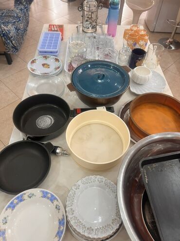 Наборы посуды: Большой набор кухонной утвари и посуды 🔥 В комплекте на фото: - — 1