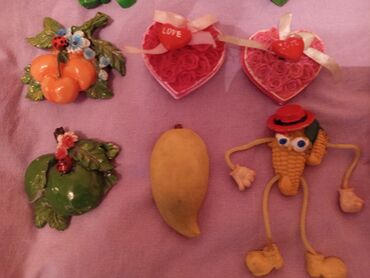 Другой декор и предметы интерьера: Продаю остатки товара,ракушка бусы,магнитики на холодильник,брошь — 14