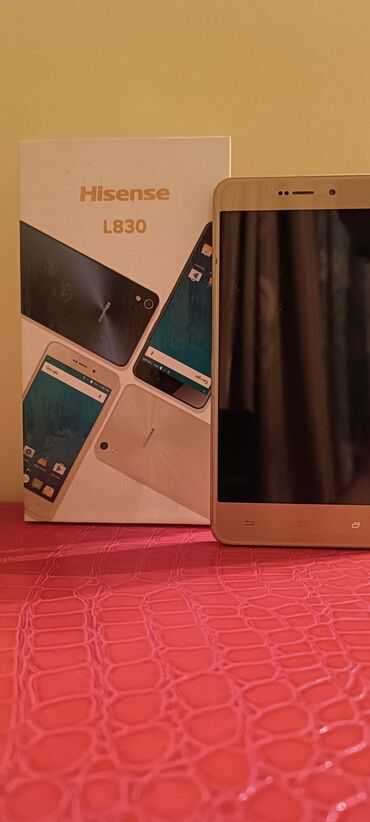 Digər mobil telefonlar: Telefon Hisense L-830 
Adaptoru verilir ✅