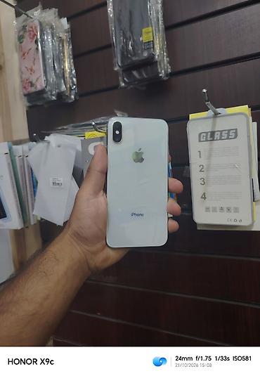 ipone 8 plus: IPhone X, 256 GB, Gümüşü, Face ID — 4