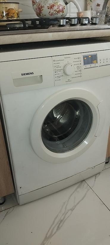 qabyuyan 45 sm: Paltaryuyan maşın Siemens, 8 kq, İşlənmiş, Avtomat, Qurutma var — 2