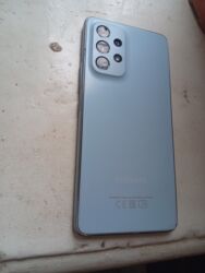 ыссык коль: Samsung Galaxy A53 5G, Колдонулган, 128 ГБ, түсү - Көгүлтүр, 2 SIM
