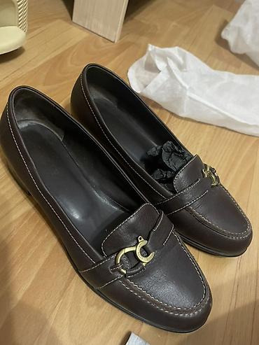 Мокасины и лоферы: Лоферы Bally, женские Новые оригинальные Bally лоферы б/у но в хорошем — 1