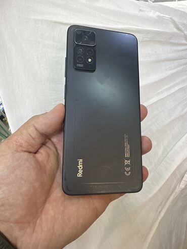 телефон бу купить: Redmi, Redmi Note 11 Pro, Б/у, 128 ГБ, цвет - Черный, 2 SIM