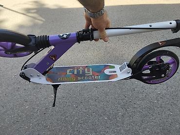 jet scooter: Şəhər tipli skuter – City Riding Scooter - Rəng: bənövşəyi/qarışıq — 6