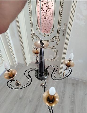 cilciraq: Çılçıraq, 4 lampa, Metal — 2