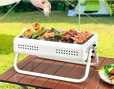 kucu menu: Prenosivi roštilj na ćumur – kompaktan stočni model - Materijal — 1