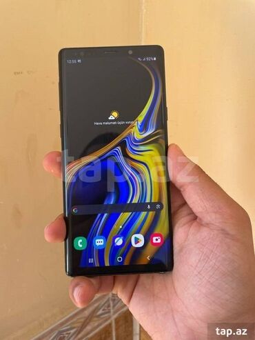 Samsung Galaxy Note 9, 128 GB, rəng - Qara, Barmaq izi, Face ID