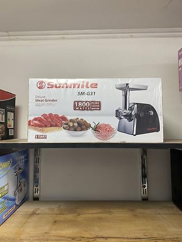 sunmile: Электромясорубка Sunmile SM-G31 - Мощность: 1800 Вт - Двигатель — 1