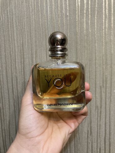 Парфюмерия: Оригинал Парфюм Emporio Armani Because it’s YOU. Стоили 8000. Сверху