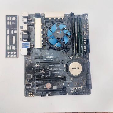 Комплектующие для ПК и ноутбуков: Материнская плата Asus Ana Plata "DDR3 LGA 1150 Asus Z97-Pro", Б/у