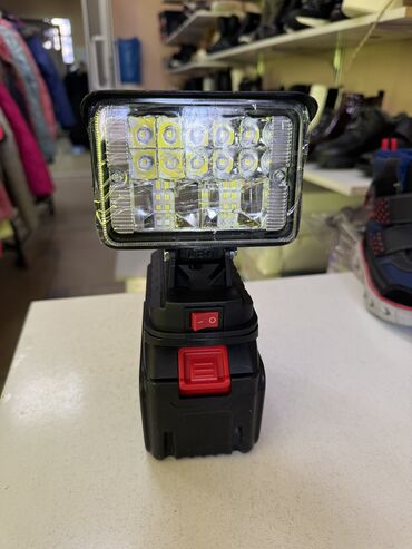 Прожекторы: Лед прожектор LED, насадка на любую макита makita батарейку — 6