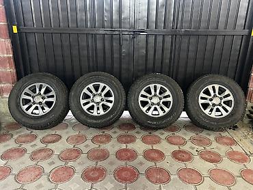 Колеса в сборе 285 / 65 / R 17, Зима, Б/у, Комплект, Внедорожные (АТ/МТ), Литые, отверстий - 5 at lalafo.kg Колеса в сборе 285 / 65 / R 17, Зима, Б/у, Комплект, Внедорожные (АТ/МТ), Литые, отверстий - 5