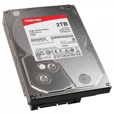 Другие комплектующие: Накопитель, Toshiba, HDD, 2 ТБ, 3.5", Для ПК