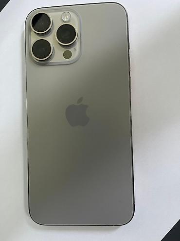 mini iphone: IPhone 15 Pro Max, Б/у, 256 ГБ, Natural Titanium, Защитное стекло — 5