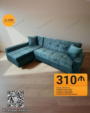 metbex ucun divanlar: Künc divan, Açılan, Bazalı, Şəhərdaxili pulsuz çatdırılma