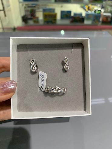 Серебряные наборы украшений: Набор украшений, Проба 925, Женские, Новый — 14