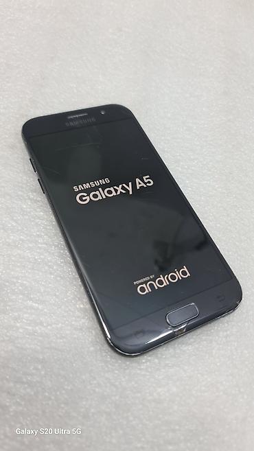 samsung a60: Samsung Galaxy A5 2017, Б/у, 32 ГБ, цвет - Черный, 2 SIM — 1