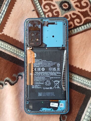 Redmi Note 11, 128 ГБ, цвет - Синий, Битый