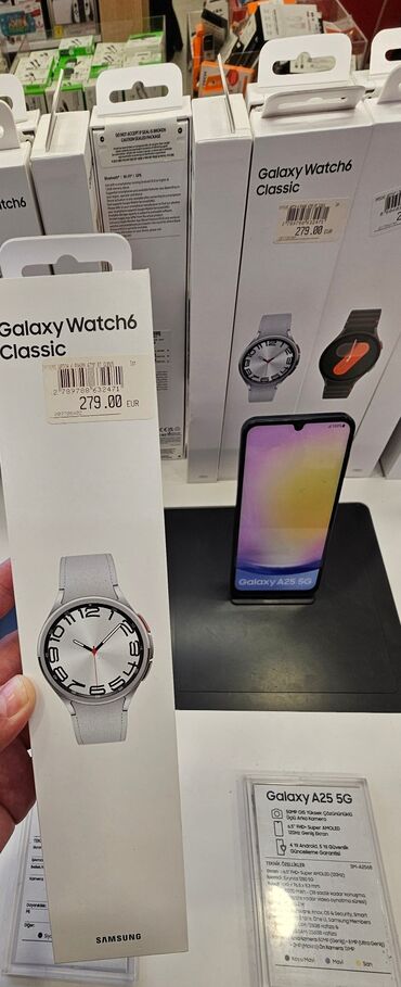 купить кнопочный сотовый телефон: SAMSUNG GALAXY WATCH 6 CLASSIC документы, зарядка,коробка всё есть!