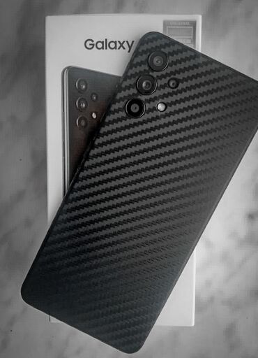 телефон fly sos в Азербайджан | FLY: Samsung Galaxy A32 | 64 ГБ цвет - Черный | Сенсорный, Отпечаток пальца, Беспроводная зарядка