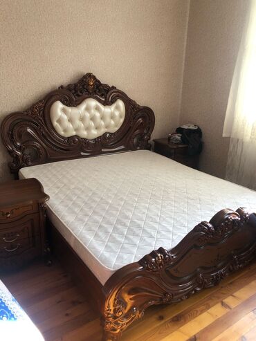 2ci əl taxt: Новый, Двуспальная кровать, С подъемным механизмом, С матрасом, Без выдвижных ящиков, Румыния