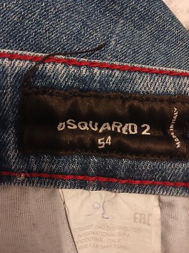 Farmerke: Dsquared2 muške farmerke - Model: džins sa efektom ispranog i — 10