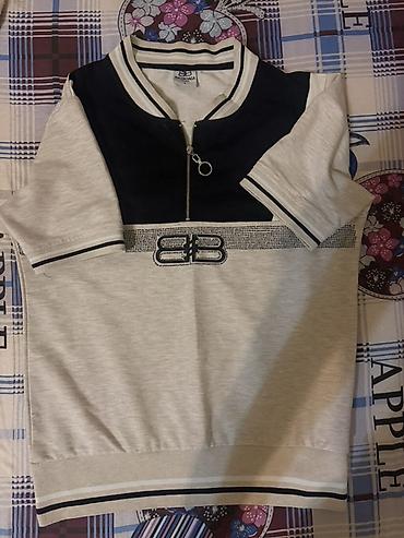 Kişi geyimləri: Futbolka, Balenciaga, L, rəng - Boz — 1