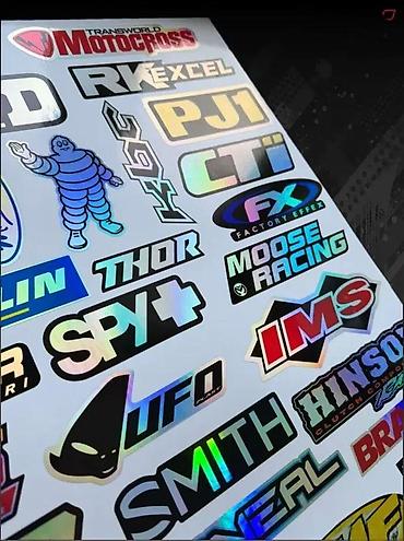 Tuning oprema: Hologramske nalepnice sponzori did thor michelin - 2453 📌 opis — 4