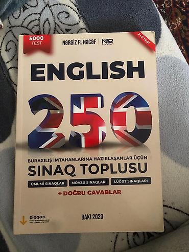 Testlər: Məhsul: “English 250 – Buraxılış imtahanlarına hazırlaşanlar üçün — 1