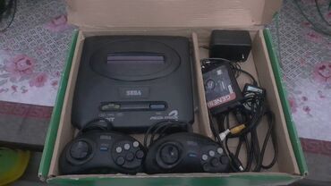 Video oyunlar üçün aksesuarlar: Sega mega drive 2 tam komplekt tam islek veziyete yadasinda oyunlar