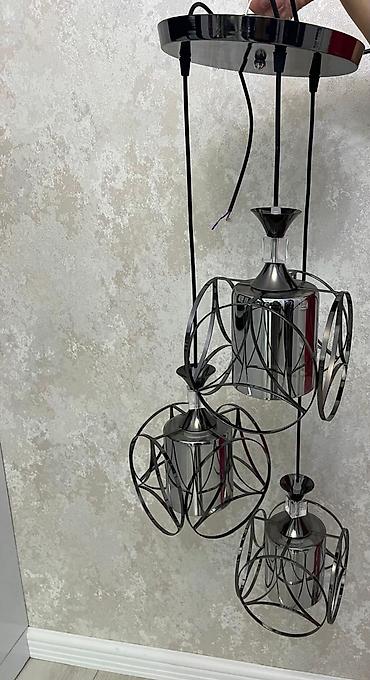 led lustra: Çılçıraq, 3 lampa — 1