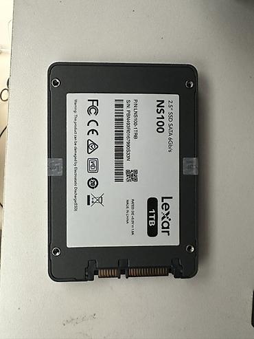hdd 1tb: Lexar NS100 1TB 2.5" SSD satılır. Model: **Lexar NS100** Tutum — 1