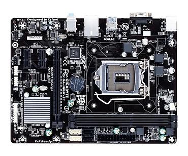i3 4150: Материнская плата для ПК, Б/у, Gigabyte, LGA1150, Micro-ATX — 3