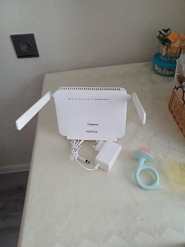 tp link 2 antenli modem: Nokia Wi‑Fi router - Rəng: ağ - İki xarici antena – siqnalın daha — 3