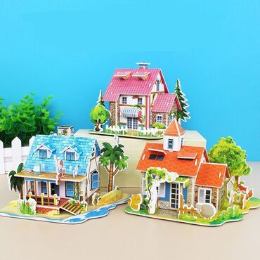 Игрушки: Для школьных поделок🔥 Готовых нет Наборы для творчества: пазлы — 9