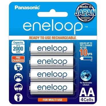 Аккумулятор батарейка Panasonic Eneloop Энелуп и Eneloop Pro, AA и AAA