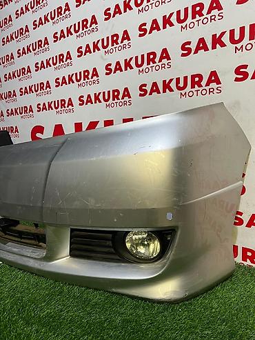alphard: Бампер Toyota, Б/у, Оригинал — 3